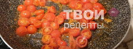 паста с моллюсками и рыбой-меч. Шаг 8