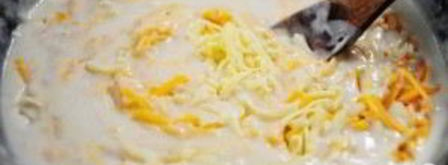 паста с помидорами, сыром и панировочными сухарями. Шаг 3