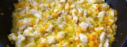 паста с рыбным соусом. Шаг 4