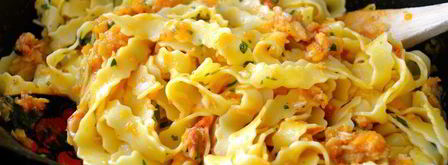 паста с рыбным соусом. Шаг 8