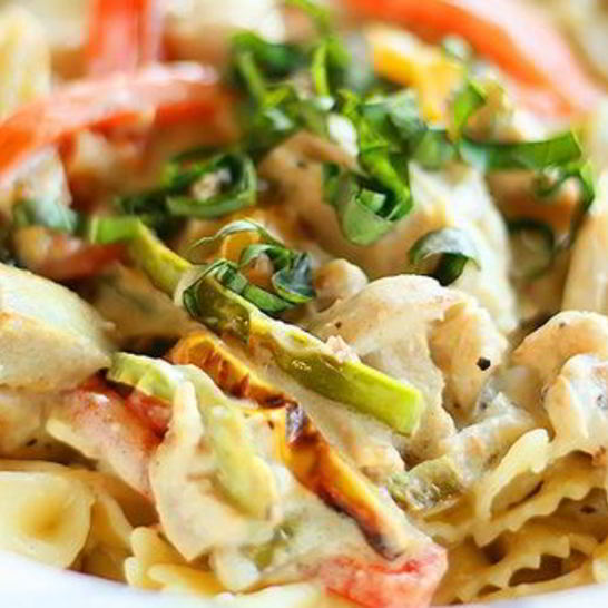 Рецепт пасты с сырным соусом альфредо