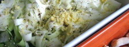 паста с цукини, маринованными в лимонном соке. Шаг 5