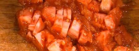 паста с тунцом, авокадо и сладким перцем. Шаг 9