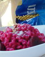 Паста со свекольным песто