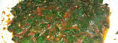 паста триколор со шпинатом и томатным соусом. Шаг 4