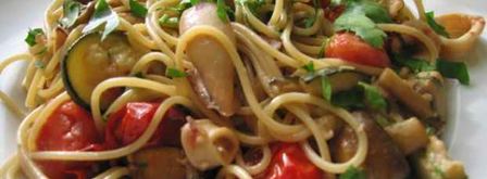 спагетти с кальмарами. Шаг 28