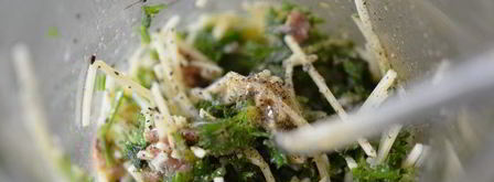 спагетти с креветками и грибами. Шаг 2