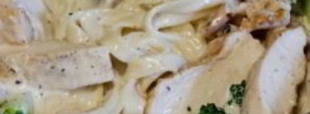 спагетти с курицей и грибами. Шаг 9