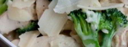 спагетти с курицей и грибами. Шаг 10