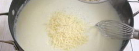 спагетти с курицей в сливочном соусе. Шаг 6