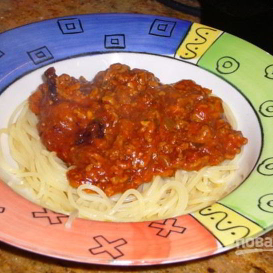 Рецепт спагетти с соусом долмио