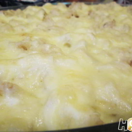 Рецепт запеченных макарон с мясом