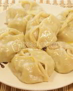 Манты с тыквой