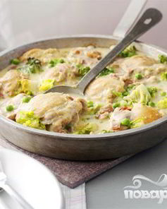 Курица по-французски