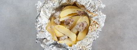 баранина с картошкой в духовке. Шаг 9