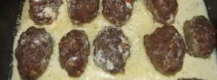 биточки из фарша в духовке. Шаг 3