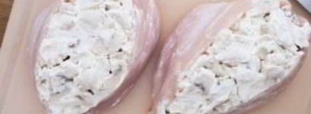 фаршированная курица в беконе. Шаг 3