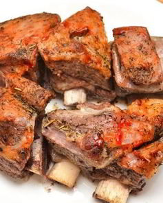 Говядина на кости