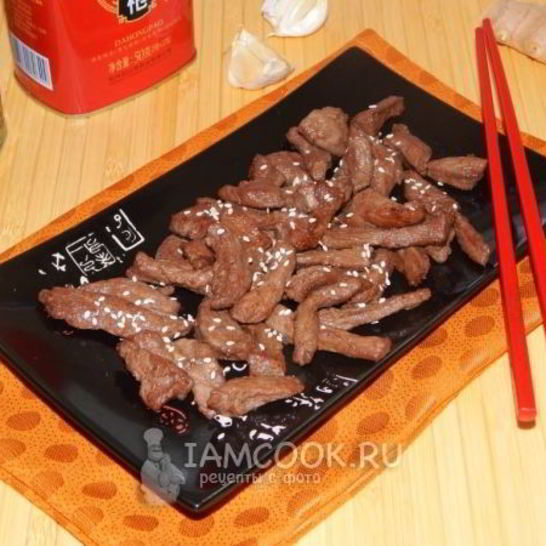 Рецепт говядины по-китайски