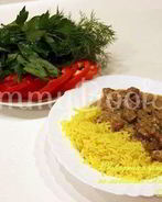 Говядина с грибной подливкой