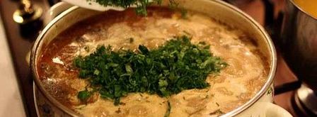 говядина с грибной подливкой. Шаг 96