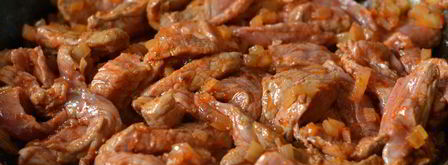 говядина с паприкой и луком. Шаг 6