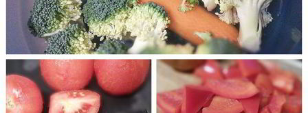 говядина с помидорами и китайской лапшой. Шаг 2