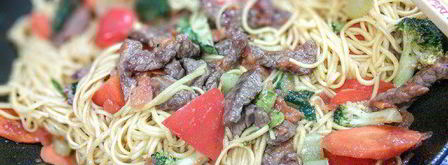 говядина с помидорами и китайской лапшой. Шаг 7