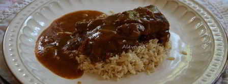 говяжьи ребрышки, тушенные в бальзамическом соусе. Шаг 5