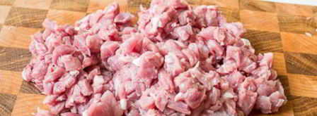 колбаски из рубленой индейки с грибами. Шаг 5