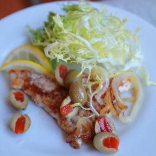 Рецепт куриной грудки с лимоном и оливками