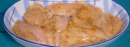 куриная грудка в кефире в духовке. Шаг 7