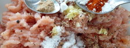 куриная вареная колбаска. Шаг 2