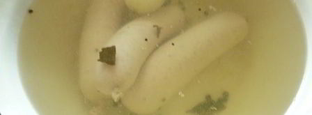 куриная вареная колбаска. Шаг 7