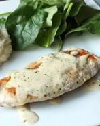 Куриное филе в сливочном соусе