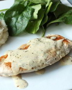 Куриное филе в сливочном соусе