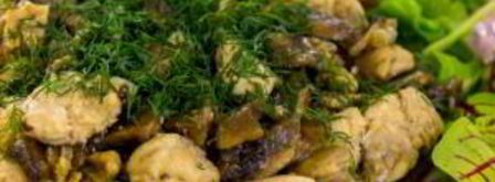 куриное филе, жаренное с грибами. Шаг 7