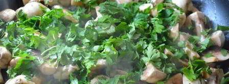 куриный террин с шампиньонами и беконом. Шаг 2