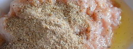 куриный террин с шампиньонами и беконом. Шаг 3