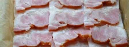 куриный террин с шампиньонами и беконом. Шаг 7