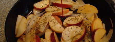 куриные ножки с яблоками. Шаг 3