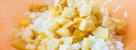 курица, фаршированная ананасами. Шаг 6