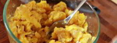 курица, фаршированная бананами. Шаг 2