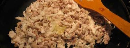 курица, фаршированная блинами. Шаг 15
