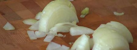 курица, фаршированная гречкой и каштанами. Шаг 3