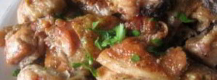 курица с базиликом в духовке. Шаг 3