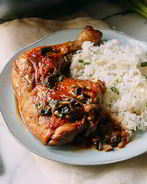 Курица в устричном соусе