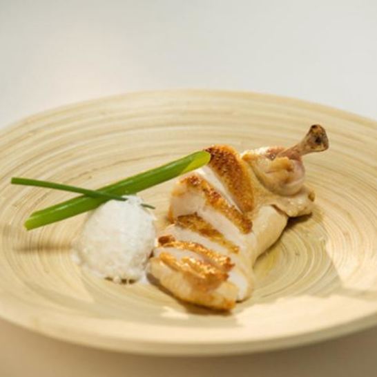 Рецепт курицы эрлайн с домашним кокосовым сорбетом