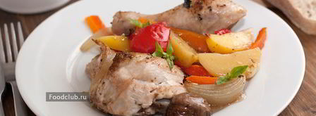 курица, запеченная с овощами. Шаг 9