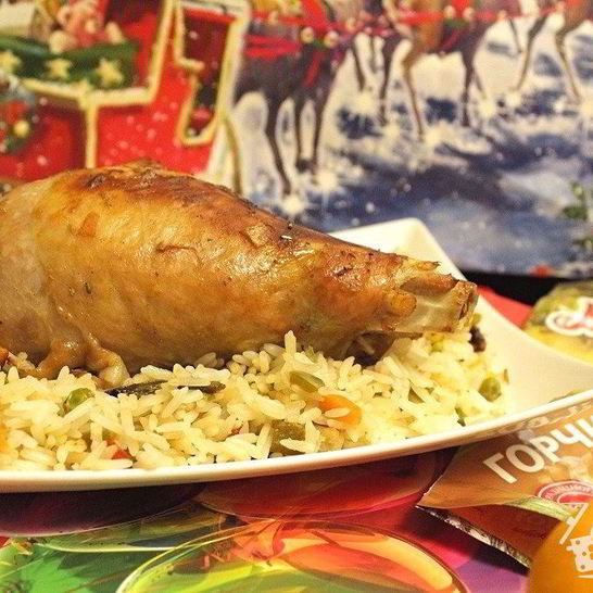 Рецепт мандариновой индейки